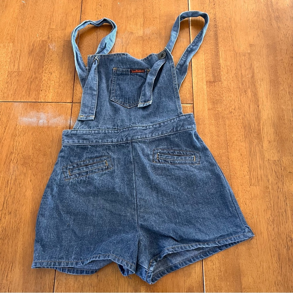 Vintage Landlubber Blue Denim Shortalls